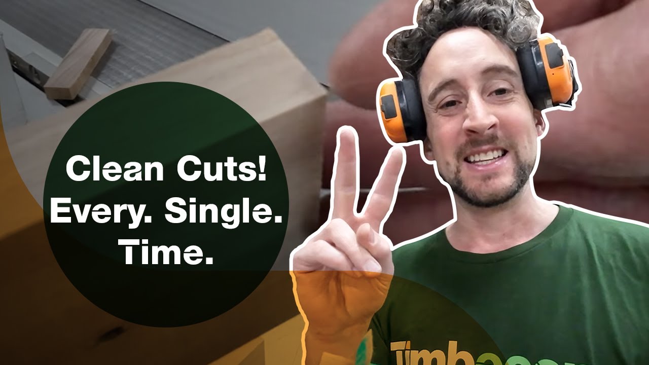 The Simple Trick Behind Getting Clean Cuts and Avoiding Tearout - YouTube