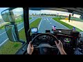 Pov truck driving  scania r500 incredible day in netherlands asmr 4k new gopro