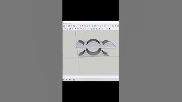How to make a wooden ring table design in Sketchup #drawingtutorialforbeginners #graphicdesigner |
