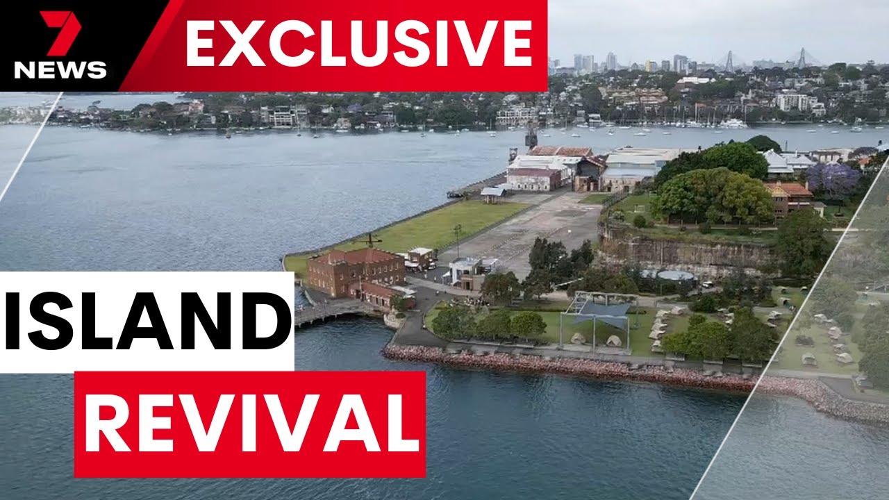 Big plans to transform Cockatoo Island into a crown jewel of Sydney Harbour | 7NEWS