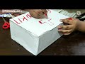 First aid kit making with waste material /how to make first aid box#firstaidbox #TunnuNunnu