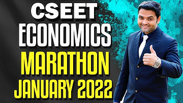 FREE CSEET Economics Marathon for January 2022 | CSEET Economics Revision