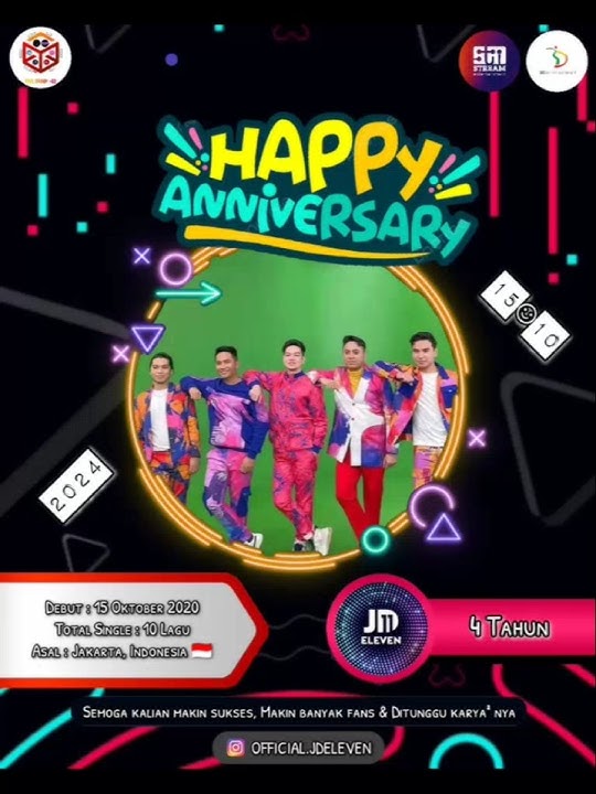 Happy JD ELEVEN 🤍 DAY #JDELEVEN #PASUKANDAMAI #StreamEnt #3DEnt #IdolGroupPlus62