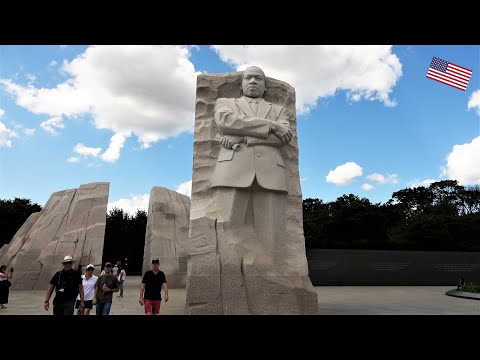 Vídeo: Martin Luther King Jr. Memorial em Washington, DC