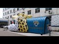Advertising Inflatable Tunnel For National Football League NFL Jacksonville Jaguar Advertising Inflatable Tunnel For National Football League NFL Jacksonville Jaguar