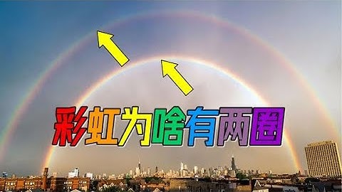 彩虹是如何形成的？为什么有两圈？【萌萌战队】