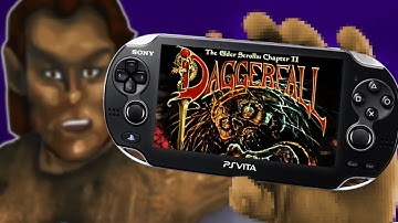 I Played TES II: Daggerfall on the PS Vita