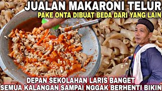 SELLING EGG MACARONI WITH CAMEL || MADE DIFFERENT FROM OTHERS CREATIVE Sales Ideas 2025 IN FRONT ...