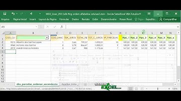 CURSO EXCEL VBA PLANILHA EXERCICIO DE PROGRAMAÇÃO 293 Células e Range Calcula parcelas Colunas 2