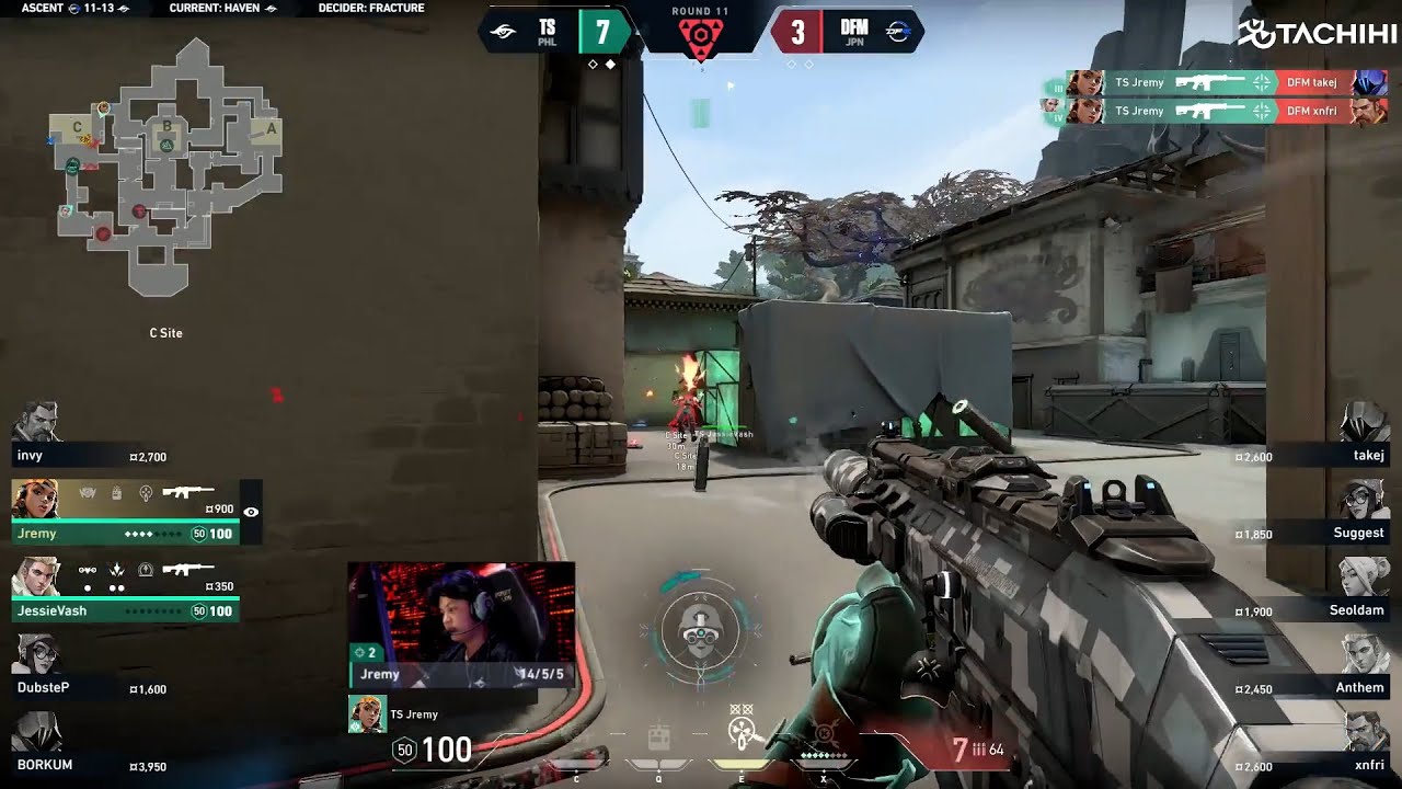 TS Jremy 4k Phantom flick vs DFM | VCT Pacific