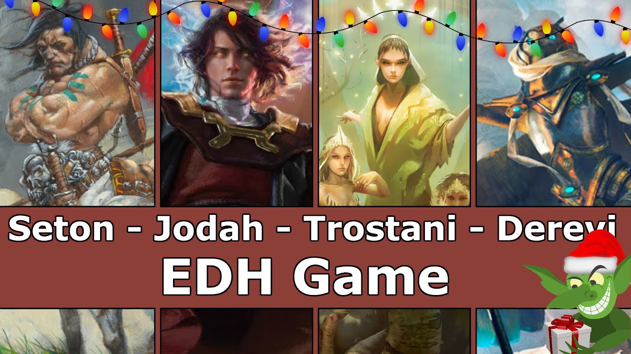 Merry Melee #5: Seton vs Jodah vs Trostani vs Derevi EDH / CMDR game play thumbnail