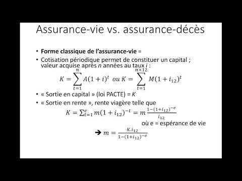 (Eco Assurance 2019-2020) - Cours du 17 septembre 2019