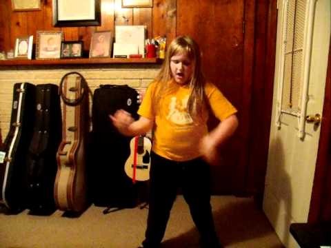 Abby Fisher - 8 yrs old - Dancing to Justin Bieber "Never Say Never" ft. Jaden Smith