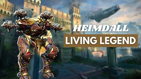 Heimdall Cinder - Living Legend / War Robots Test Server Gameplay