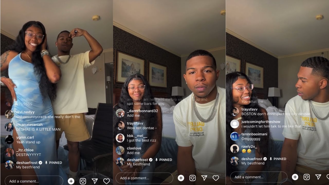DESHAE & DESTINY IG LIVE (6.29.22)