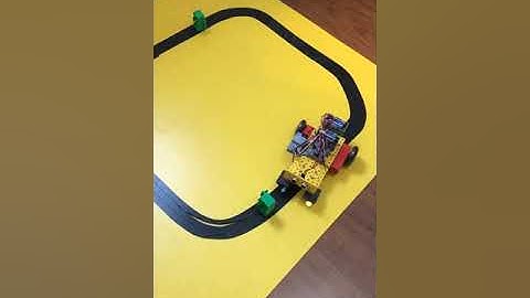 Robô Seguidor de Linha com sensor ultrassonico