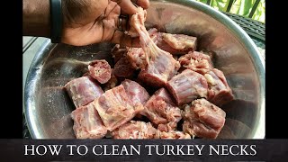 HOW TO CLEAN TURKEY NECKS #UncutEats #HowTo #TurkeyNecks