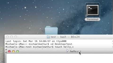 Hello World in Objective C