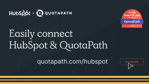 HubSpot-QuotaPath Integration
