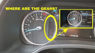 HOW TO GET THE GEARS TO SHOW UP ON YOUR DASH