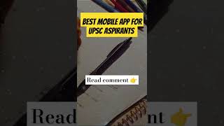 best mobile app for UPSC Aspirants #upsc App for student #ias #short screenshot 1