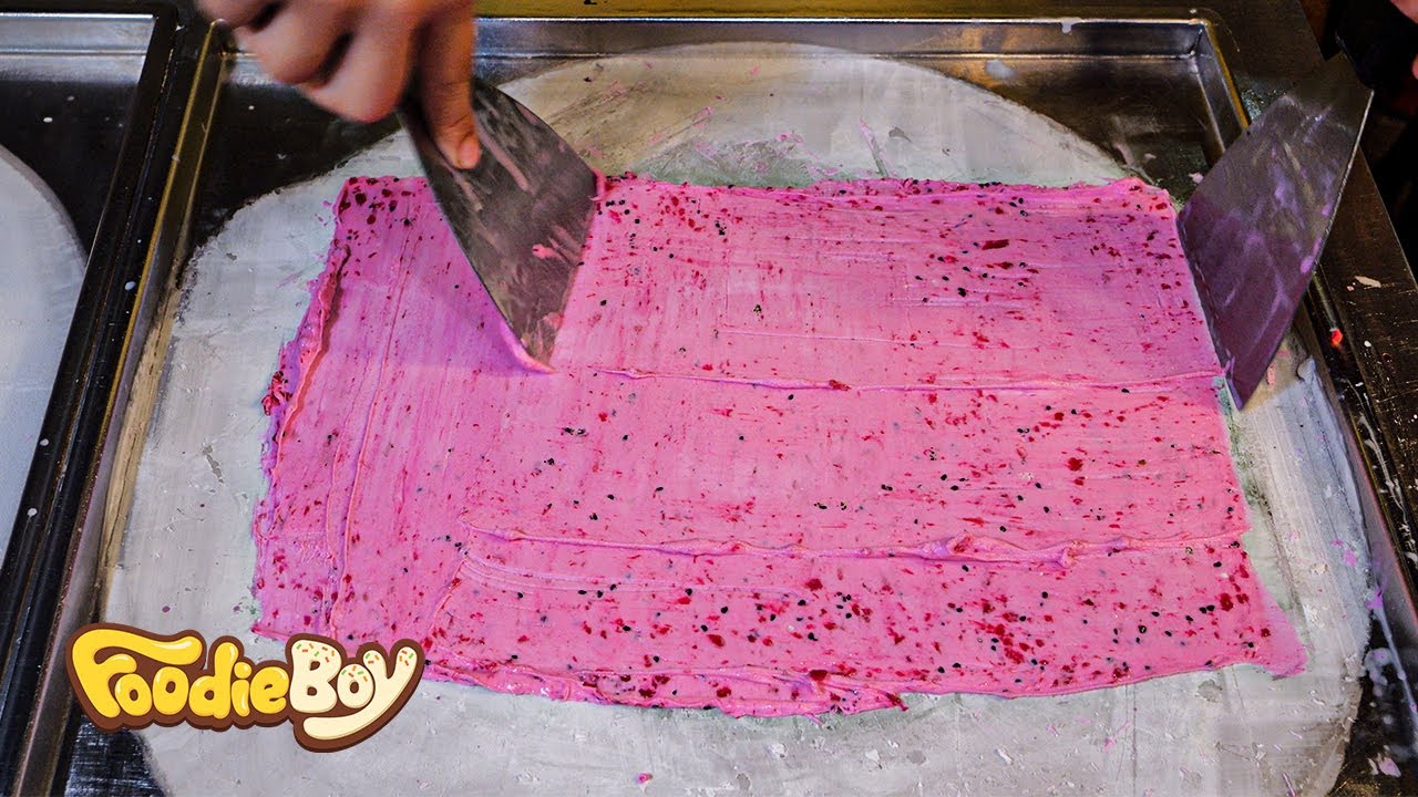 Изготовление рулетов из мороженого во Вьетнаме, Хотимин