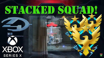 Halo 4 MCC 3X CHAMPIONS squad gameplay (+30.3 KDA) in CTF! Part 1 With @TheFoxEssence @BlitzAce13