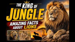 The King of the Jungle Amazing Facts About Lions. | #lion  #wildlife  #animalfacts  #jungleking