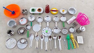 Diy Unboxing Amazing Steel Mini Kitchen Set@miniclay5092
