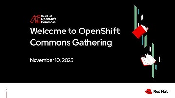 OpenShift Commons Atlanta: Welcome to Commons