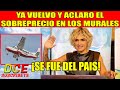 CYNTHIA VITERI FUERA DEL PAIS / ESTE LUNES ACLARA EL SOBREPRECIO EN LOS MURALES ($400 MIL COSTÓ)