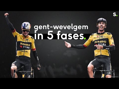 Hoe Wout van Aert de rode loper uitrolde voor Christophe Laporte in Gent-Wevelgem