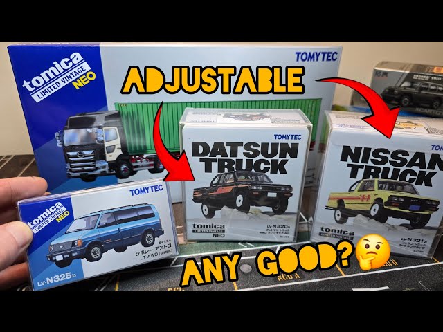 Let's open these Tomica Limited vintage models! Datsun and