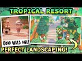 This TROPICAL RESORT Is The Best Yet! w/ Interview | Animal Crossing New Horizons 5 Star Island Tour