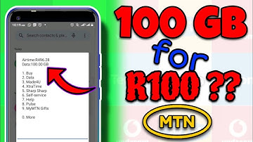 Buy cheap 100 GB for 30 days on MTN #mtn