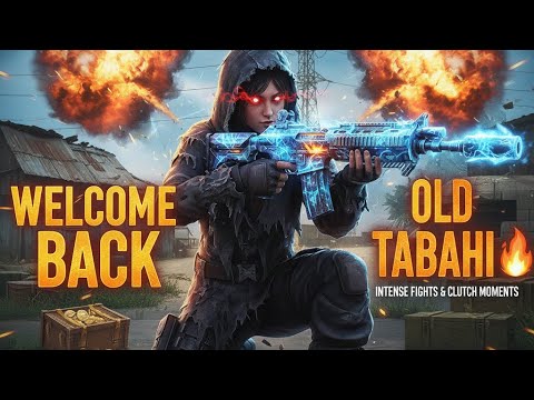 Welcome Back to My Old Tabahi 🔥 | PUBG Gameplay | Intense Fights & Clutch Moments