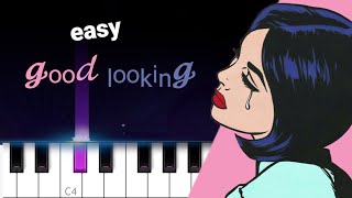 Suki Waterhouse - Good Looking EASY PIANO TUTORIAL