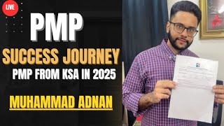 Muhammad Adnan  did PMP from KSA with all above target in 2025