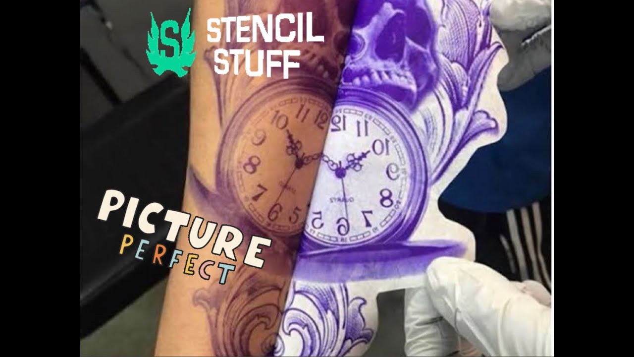 ❌Tatouage debutant : impression stencil facile 