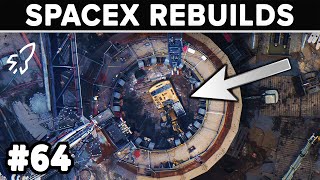 SpaceX Continues Rebuilding Starbase at Breakneck Speeds - Starbase Weekly Update #64