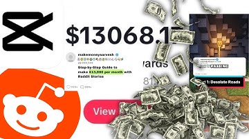 Make Reddit Stories for FREE! Easy CapCut Tutorial (Tiktok Creativity Program)