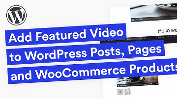 Add Featured Videos to WordPress Posts, Pages, and WooCommerce Products #NoCode
