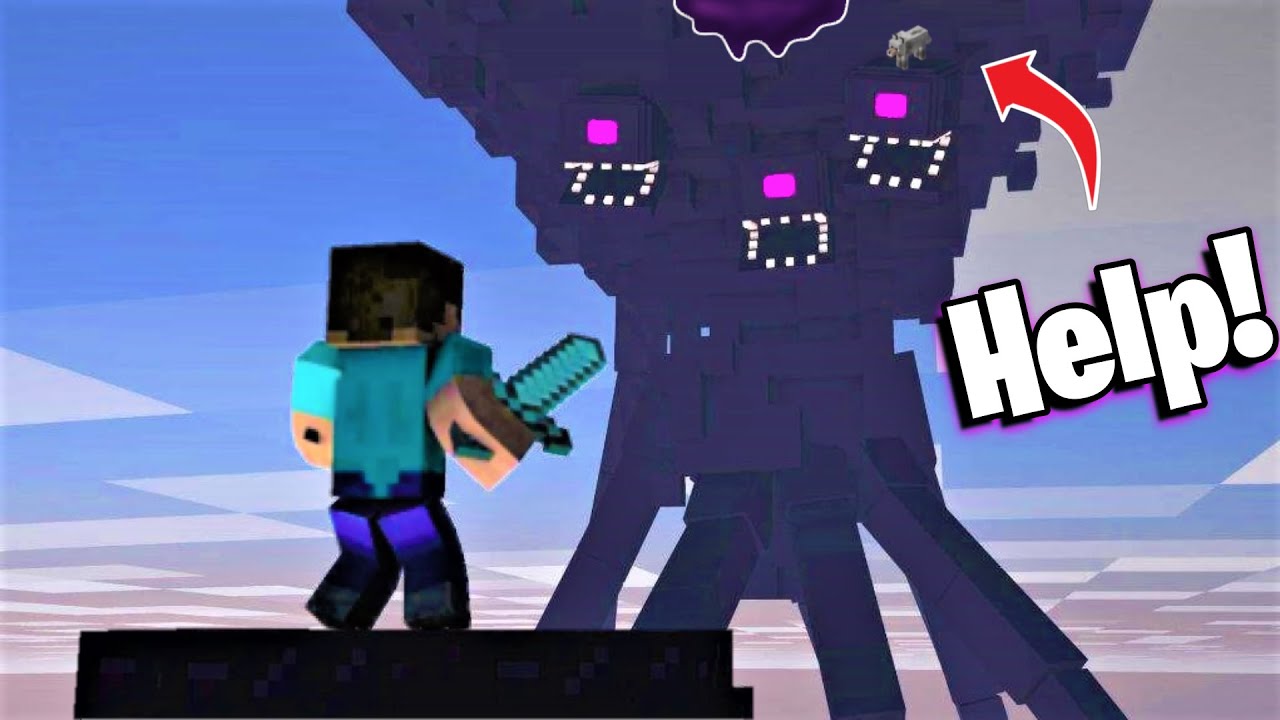 Minecraft wither storm vs wither #witherstorm #minecraft