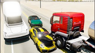 Extreme High Speed Crashes - BeamNG Drive