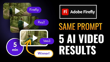 5 Adobe Firefly AI Video Generators with 1 Prompt — Only One Got It Right