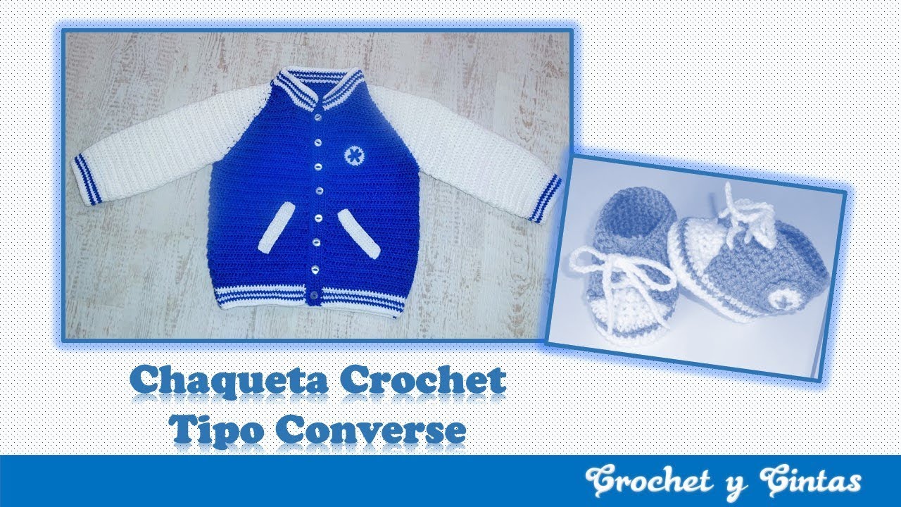 violación Señuelo pestillo Chaqueta tipo converse tejido a crochet - Parte 3 de 3 - YouTube