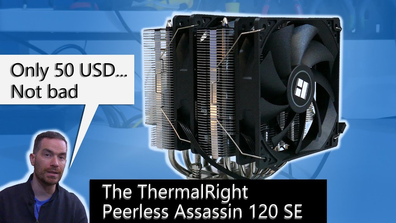 Thermalright Peerless Assassin 120 PA120 CPU Air Cooler, 6 Heat