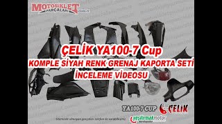 Çelik Ya100-7 Cup Komple Kaporta Grenaj Seti - Siyah İncelemesi