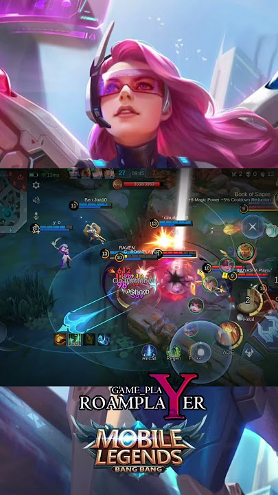 Rafaela Gameplay  #mlbb #gameplayroamplayer #rafaela