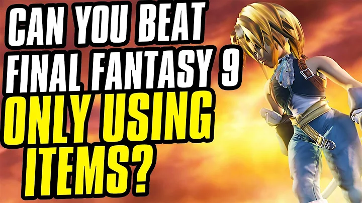 Can You Beat Final Fantasy 9 Using ONLY Items? - Challenge Run